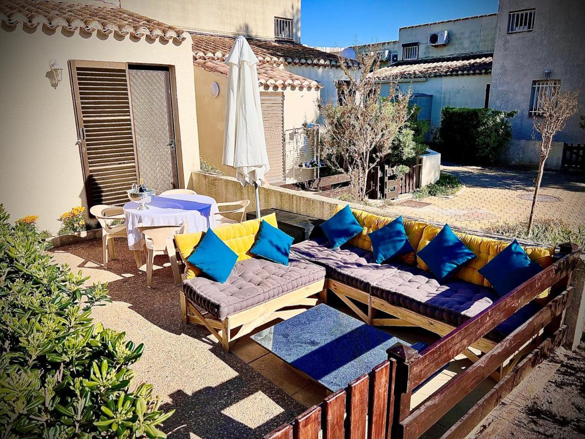 Cozy Studio Avec Terrasse Au Village Naturiste Cap 阿格德 外观 照片